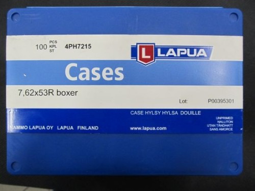 LAPUA BOSSOLI CAL 7,62X53R