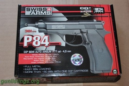 SWISS ARMS PISTOLA LIB V 84 FS