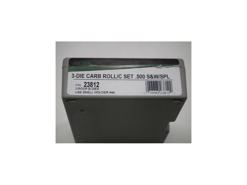 RCBS 3 DIE ROLL C SET 500 S&W