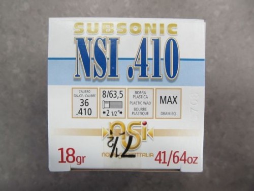NOBEL SPORT CARTUCCE C 410 PB 7,5