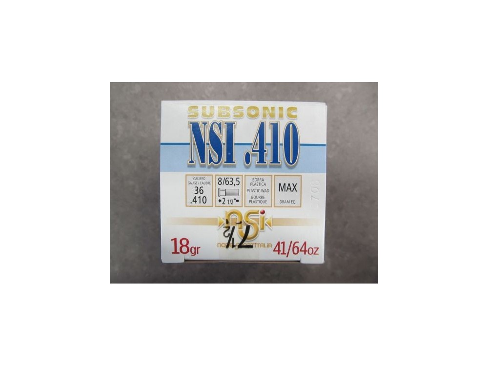 NOBEL SPORT CARTUCCE C 410 PB 7,5