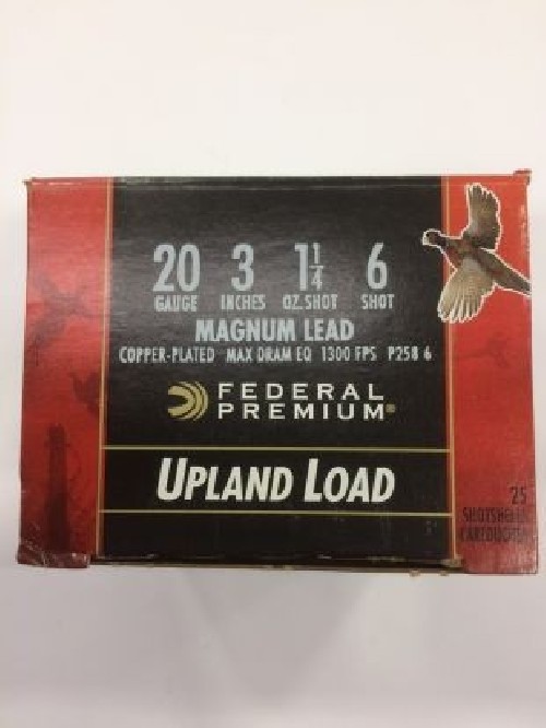 FEDERAL CARTUCCE C 20/76 PB 6