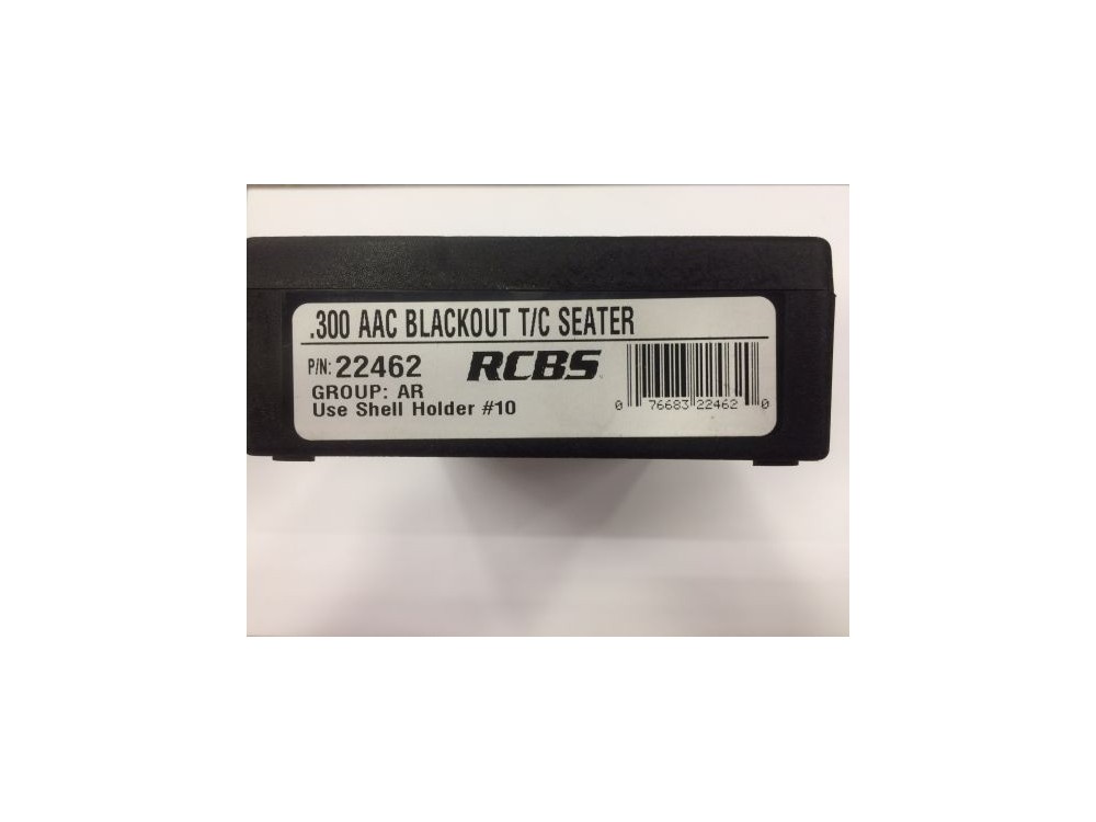RCBS ARDIE SEATER 300 ACC BLACKOUT