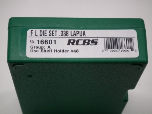RCBS FULL LENGTH DIE 338 LAPUA