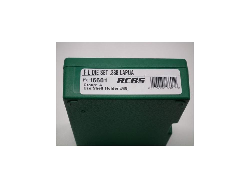 RCBS FULL LENGTH DIE 338 LAPUA
