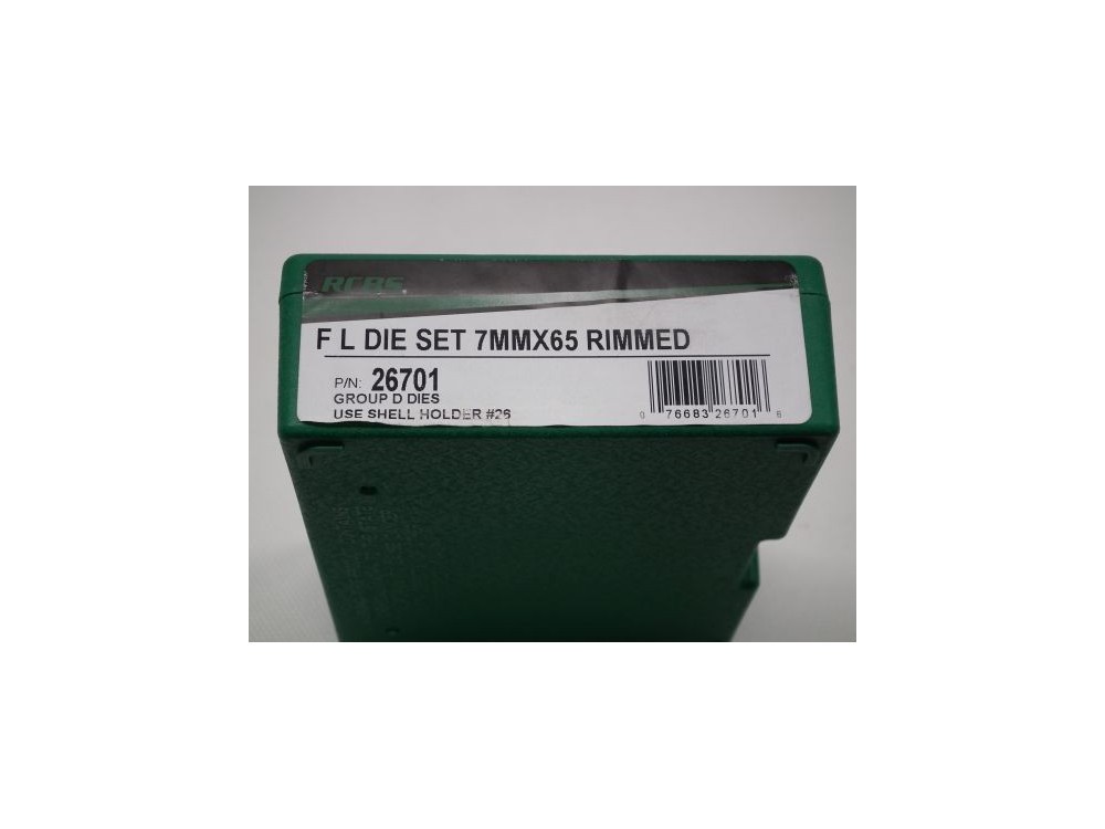 RCBS F L DIE 7 X 65 RIMMED