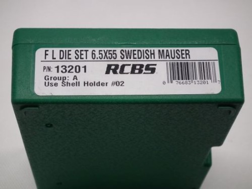 RCBS FULL LENGTH DIE 6,5X55