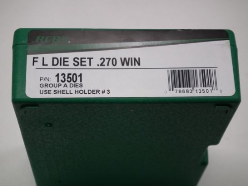 RCBS FULL LENGTH DIE 270 WIN