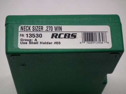 RCBS NECK SIZER DIE 270 WIN