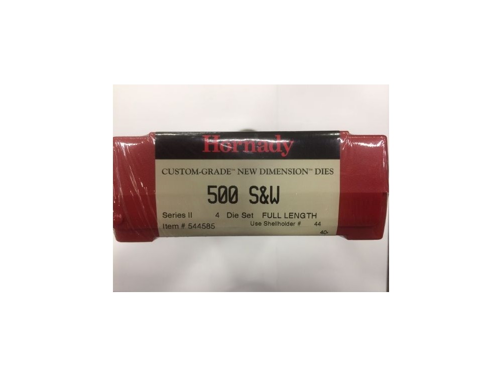 HORNADY 4 DIES SET 500 SW FL