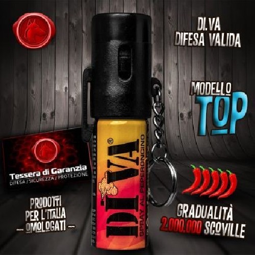 DEFENCE DIVA TOP SPRAY AUTODIFESA