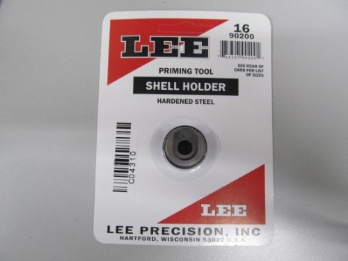 LEE PRIMING TOOL SHELL HOLDER N16