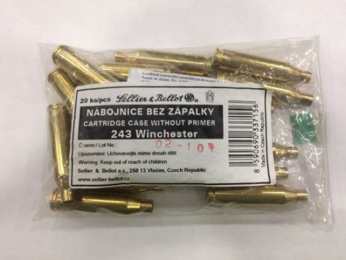 S&B BOSSOLI 243 WIN  QT 20 PZ
