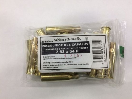 S&B BOSSOLI 7,62X54R QT 20 PZ
