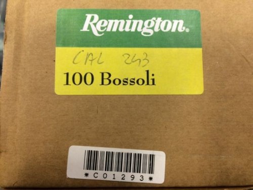 REMINGTON BOSSOLI CAL 243 WIN
