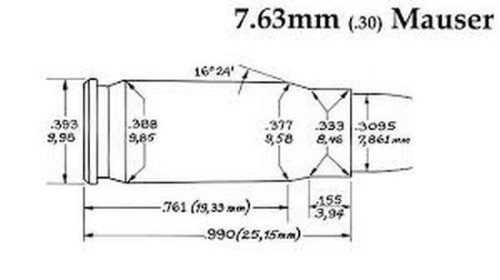 LEE CARBIDE 3 DIES SET 30 MAUSER