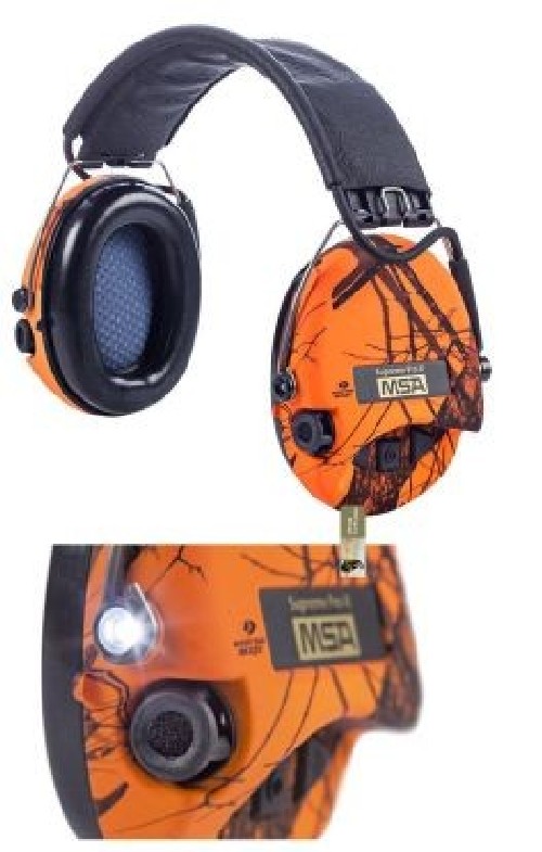 MSA CUFFIE SUPREME PRO X LED ORANGE