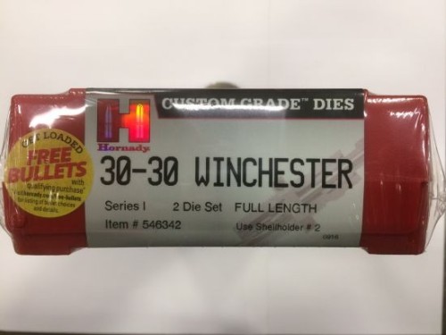 HORNADY 2 DIES SET 30-30 WIN