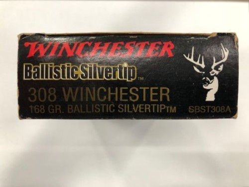 WINCHESTER CARICHE 308 WIN 168 GR