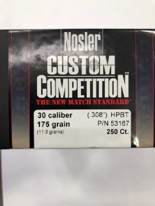 NOSLER C30 GR 175 HPBT 250 PZ