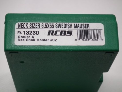 RCBS NECK SIZER DIE 6,5X55 SE