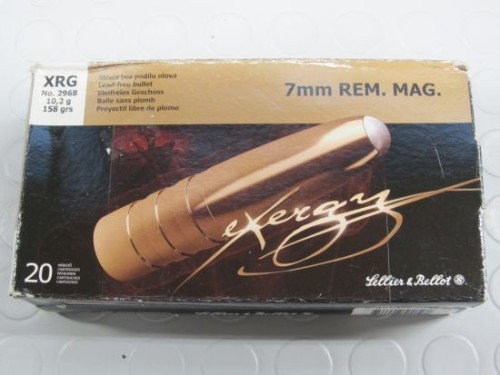 S&B CARICHE 7 REM MAG XRG 158 GR