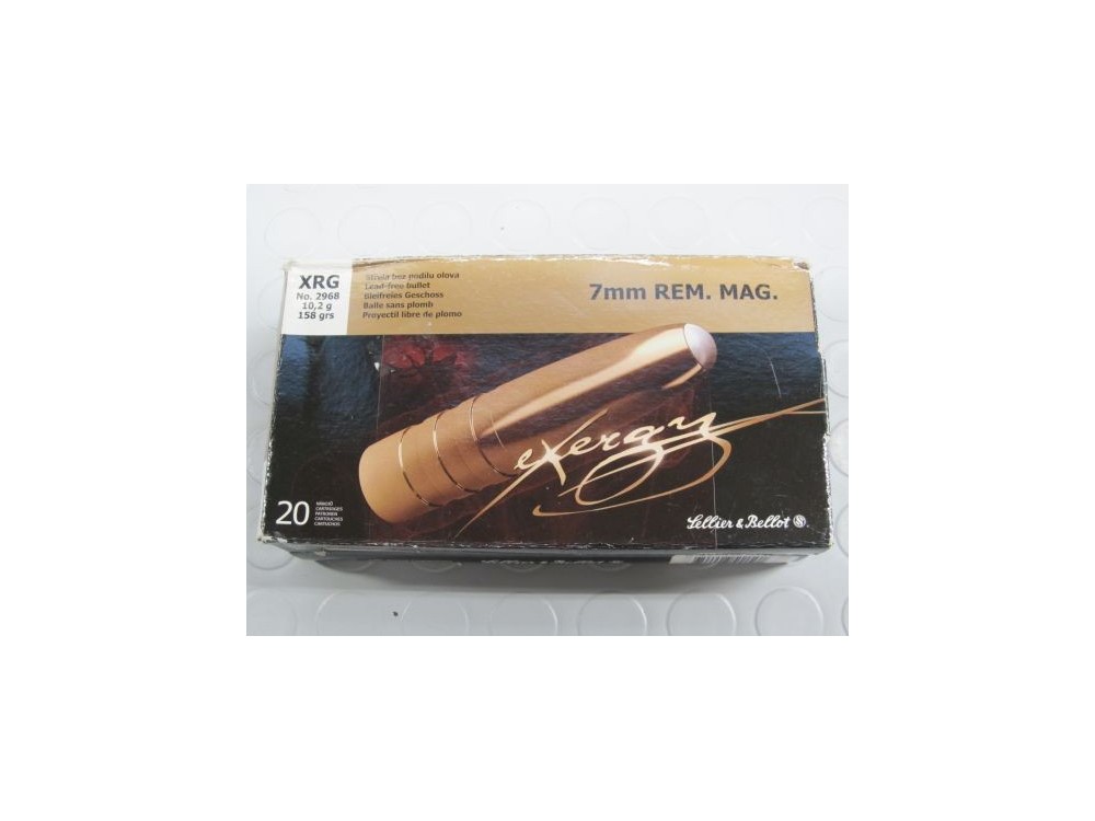S&B CARICHE 7 REM MAG XRG 158 GR