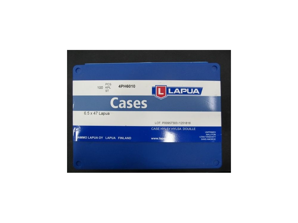 LAPUA BOSSOLI CAL 6,5X47 LAPUA