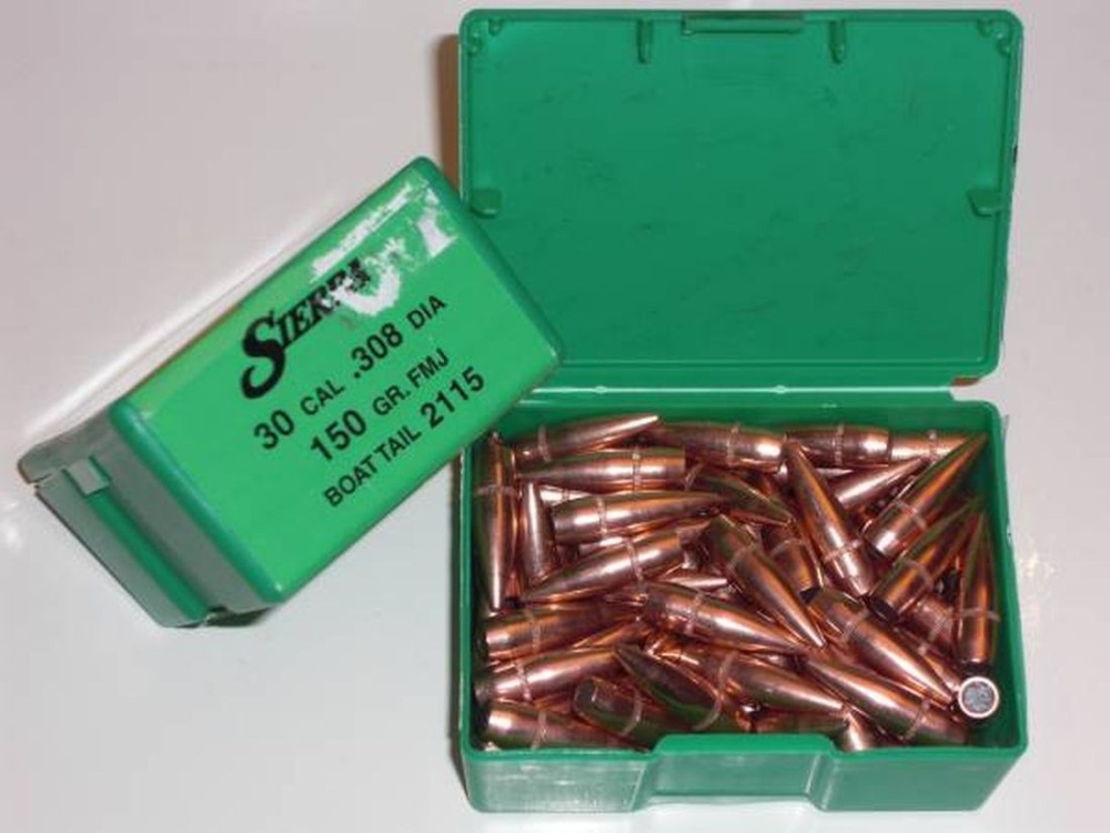 SIERRA PALLE CAL30 150 GR FMJBT