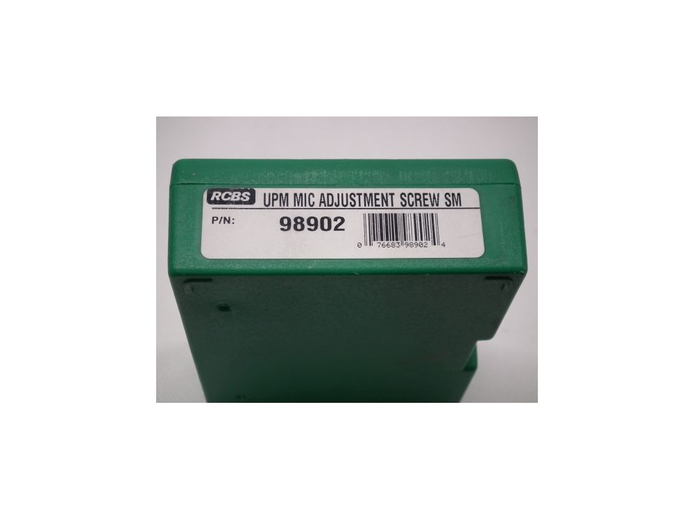 RCBS UPM MIC ADJUSTEMENT SCREW SM