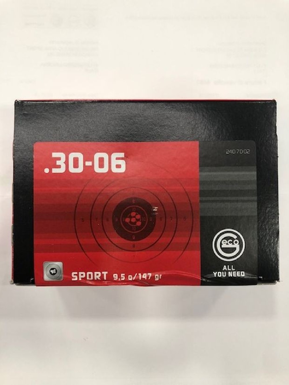 GECO CARICHE 30-06 TARGET GR 147