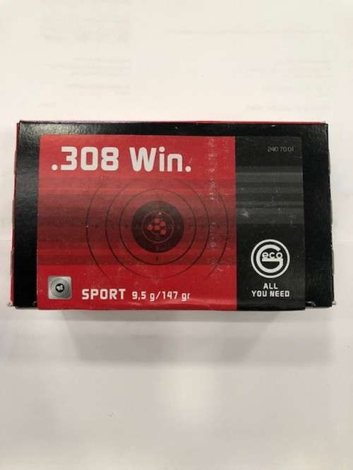 GECO CARICHE 308 WIN TARGET GR 147