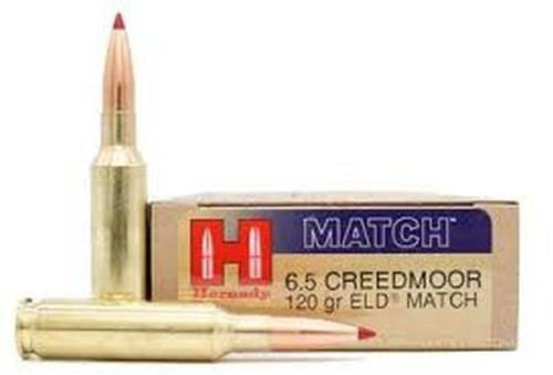 HORNADY CARICHE 6,5 CREEDMOOR 120GR