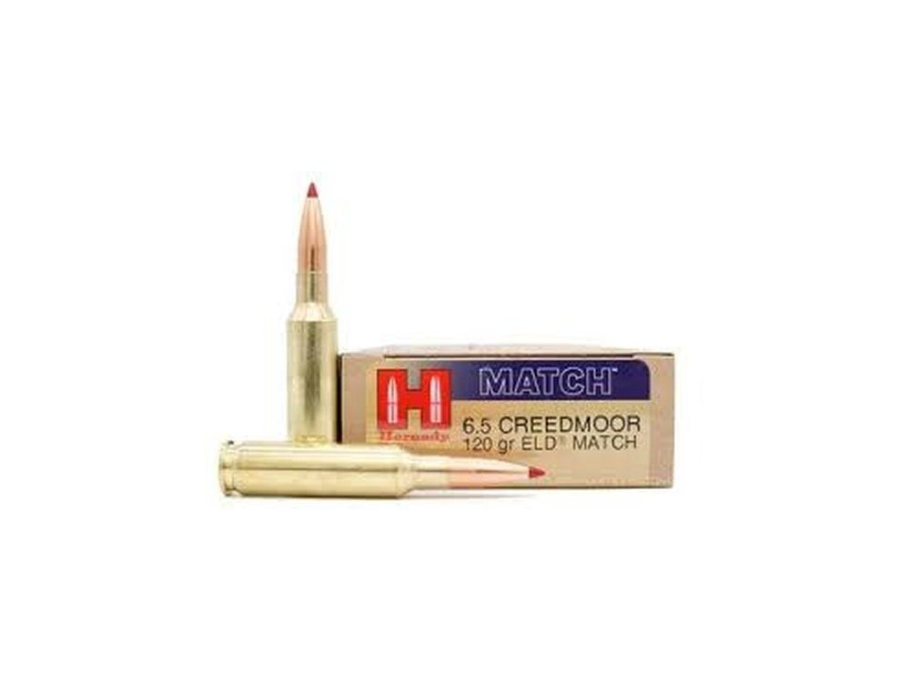 HORNADY CARICHE 6,5 CREEDMOOR 120GR