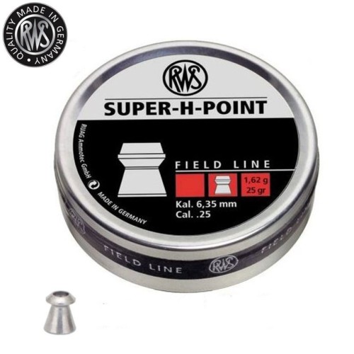 RWS PALLINI SUPER H POINT 6,35 MM