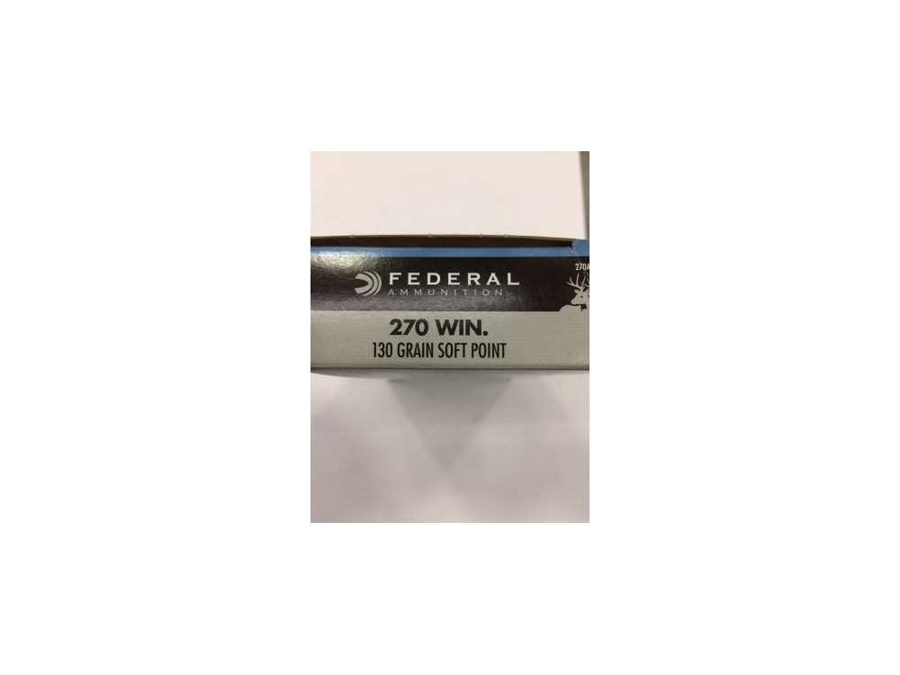 FEDERAL CARICHE 270 WIN 130 GR SP