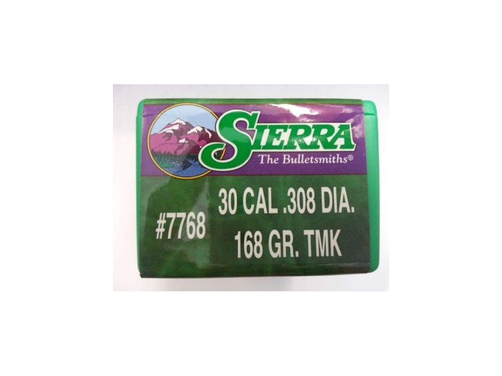 SIERRA PALLE CAL 30 168 GR TMK