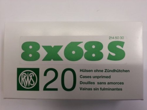 RWS BOSSOLI CAL 8 X 68 S