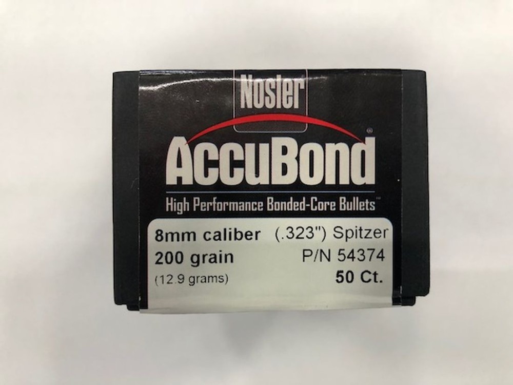 NOSLER ACCUBOND  PALLE 8MM GR 200