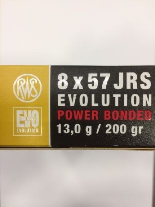 RWS CARICHE 8 X 57 JRS 200 GR EVO