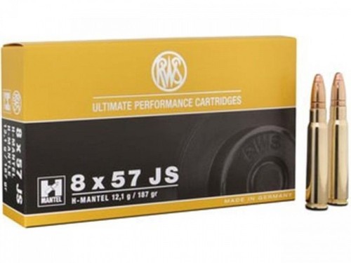 RWS CARICHE 8 X 57 JS 187 GR