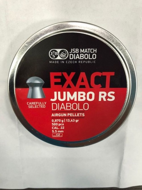 JSB PALLINI 5,5 MM DIABOLO JUMBO RS