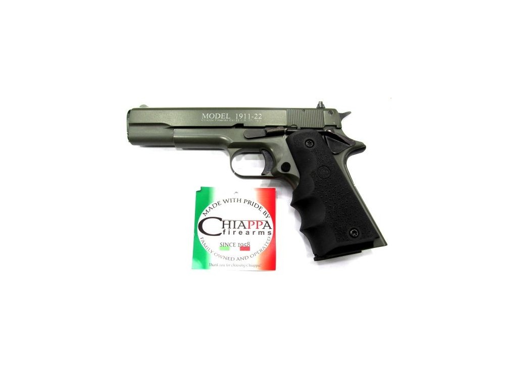 CHIAPPA PISTOLA VERDE 1911 CAL 22LR