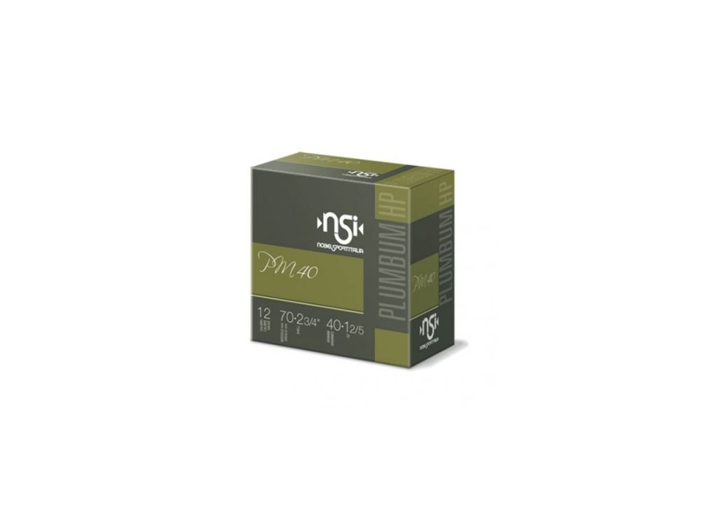 NOBEL SPORT CARTUCCE  PM40 12 PB 6