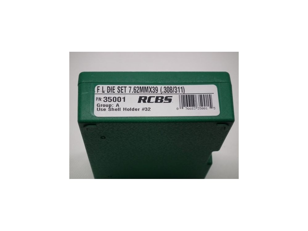 RCBS FULL LENGTH DIE 7,62X39