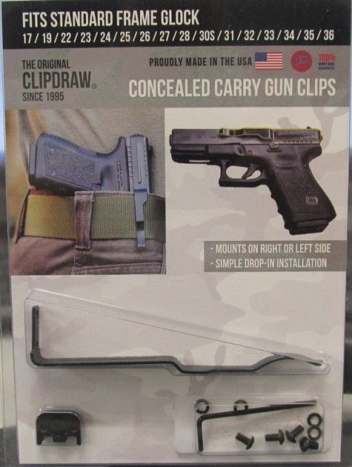 CLIP RITENZIONE PER GLOCK 19 17 22