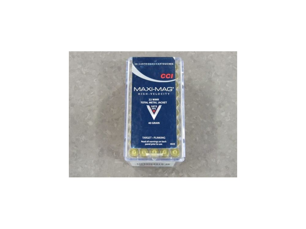 CCI CARICHE CAL 22 WMR