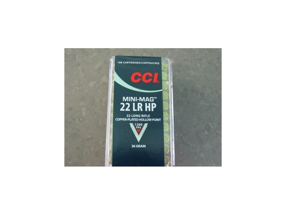 CCI CARICHE 22 LR MINI-MAG CP HP