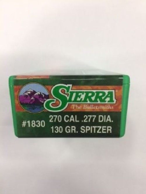 SIERRA PALLE CAL 270 130 GR