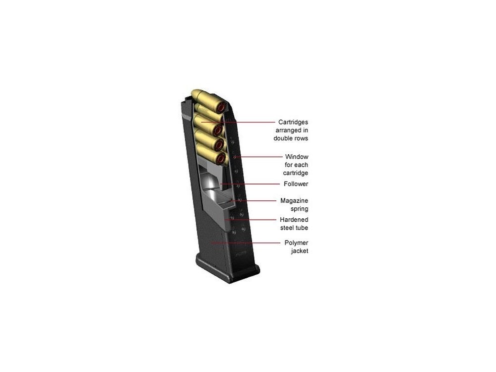 GLOCK CARICATORE PISTOLA G26 C 9X21